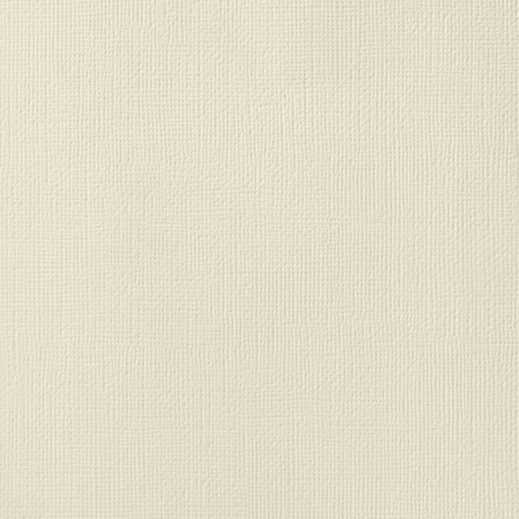 12x12 Vanilla Textured Cardstock-