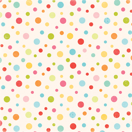 Hello Summer Bubbles 12x12 Paper-