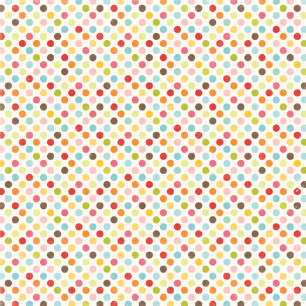 Hello Summer Dots Everywhere 12x12 Paper-